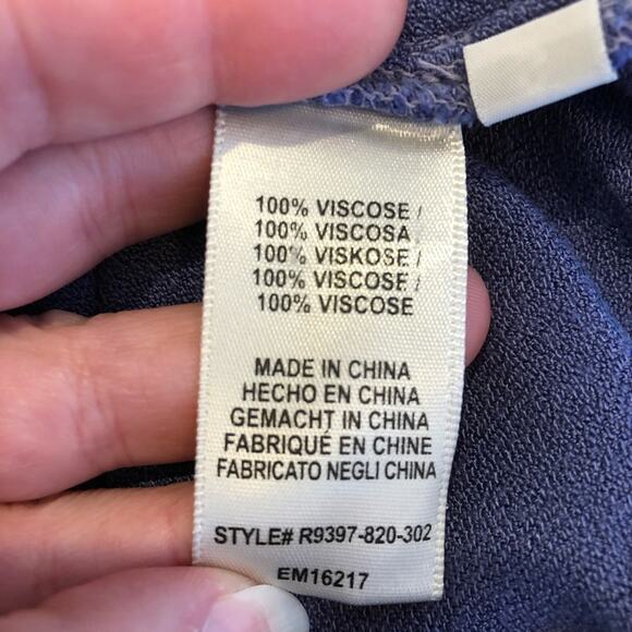 Anthropologie Cloth & Stone blue top size Small - Picture 11 of 15